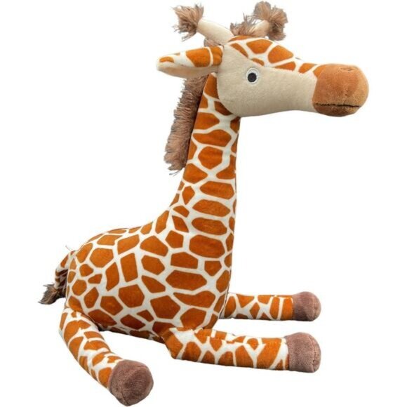 Kohls Cares Giraffe Plush Stuffed Animal Toy 13" Sitting Soft Polyester For Kids - Picture 3 of 10